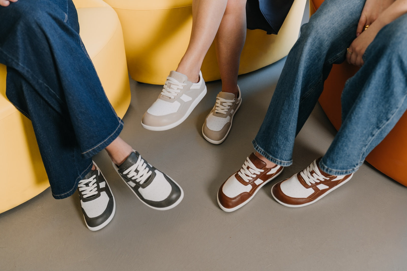 Yuva Comfort Sneakers Grey & White