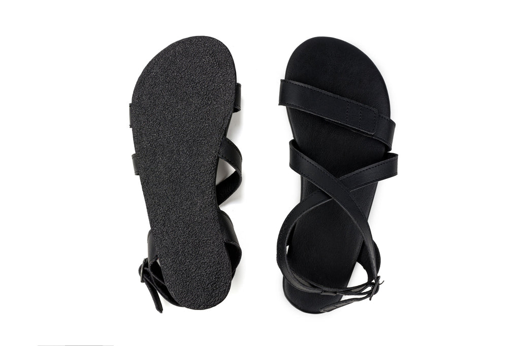 Hava barefoot black sandals