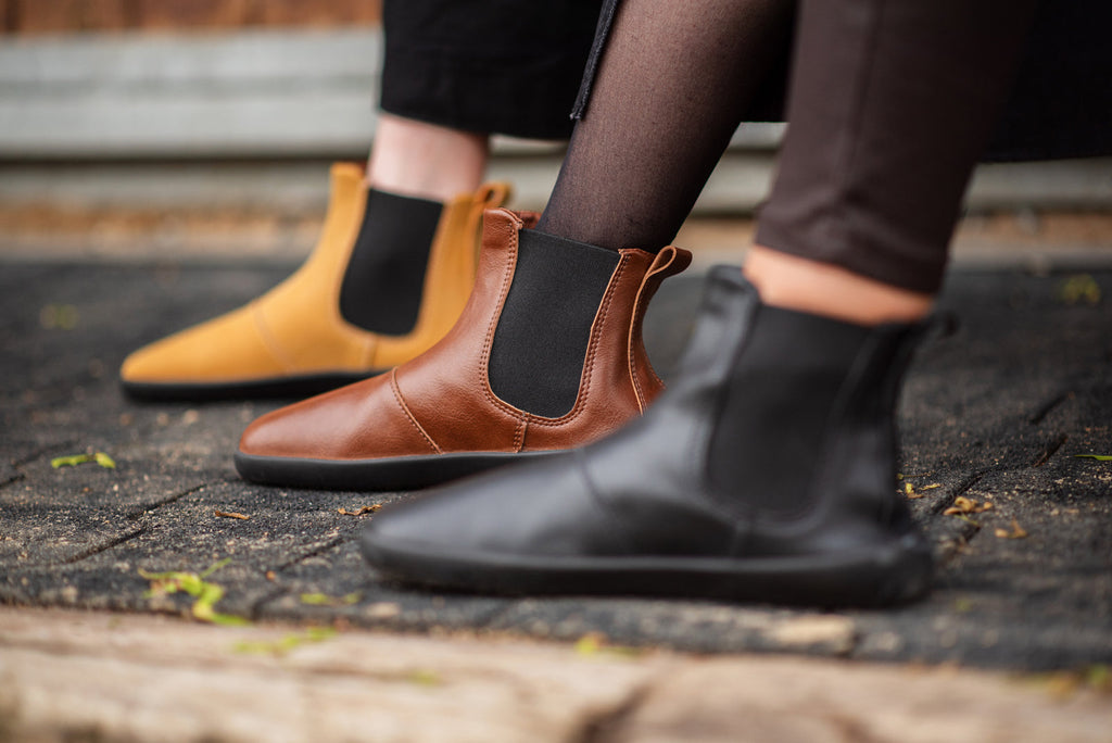 Comfort shoes Chelsea 2.0 mustard nubuck