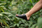 Comfort slip-on sandals black