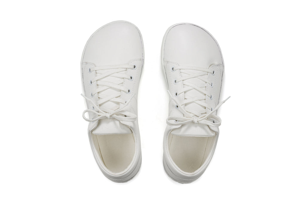 Vida barefoot white sneakers
