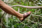 Comfort slip-on sandals brown