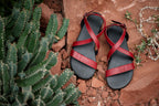 Hava barefoot burgundy sandals