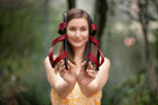 Hava barefoot burgundy sandals