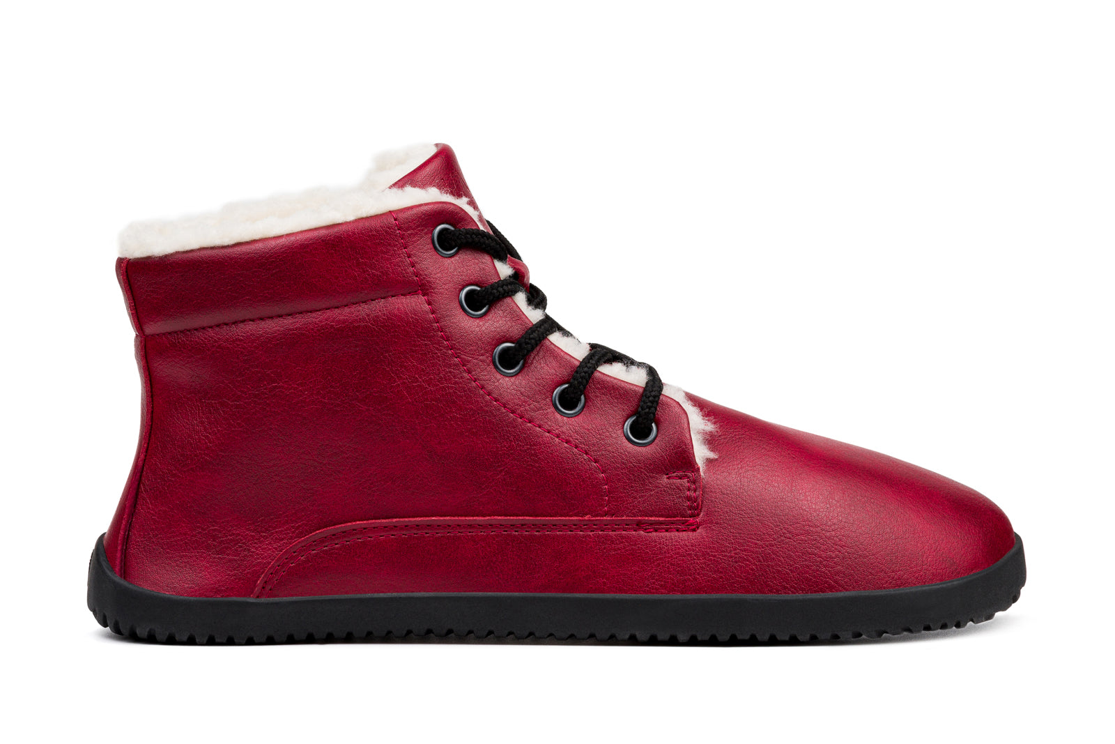 Sundara Winter Barefoot Ankle Boots - Burgundy
