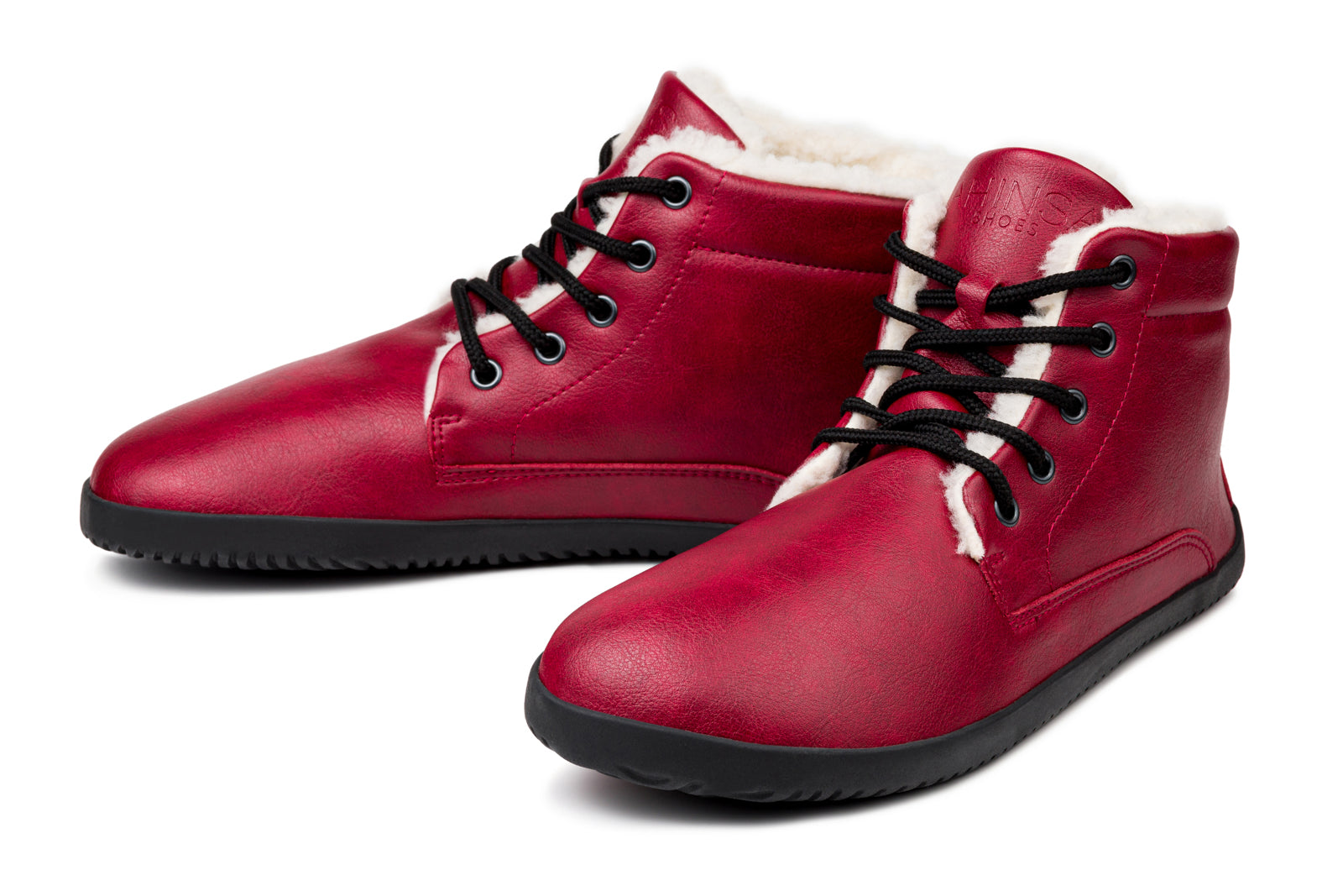 Sundara Winter Barefoot Ankle Boots - Burgundy