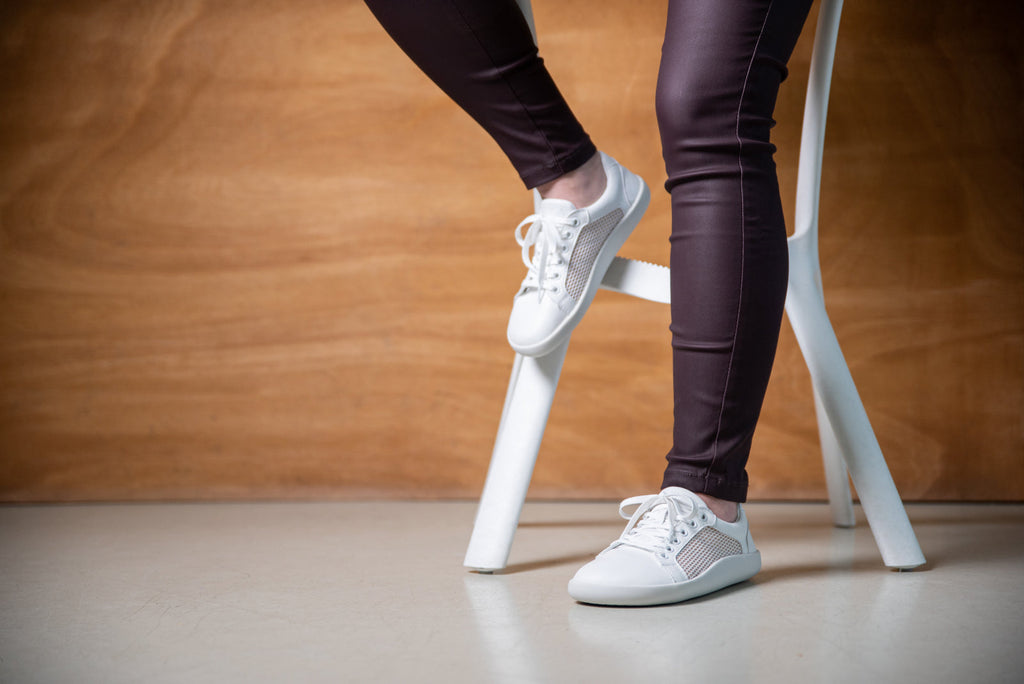 Pura Play barefoot Sneakers Shiny Mesh