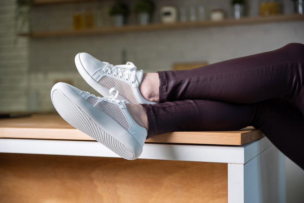 Pura Play barefoot Sneakers Shiny Mesh