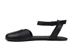 Ballerina barefoot black dress shoes