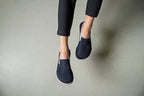 Navy Comfort slip-on sneakers