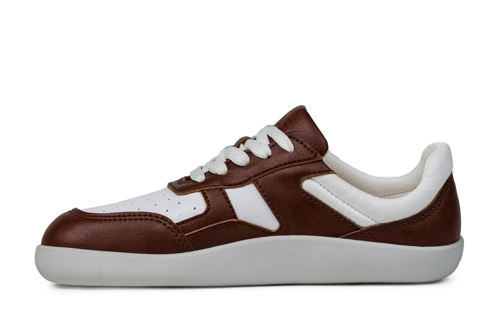 Barefoot Sneakers Yuva Brown & White