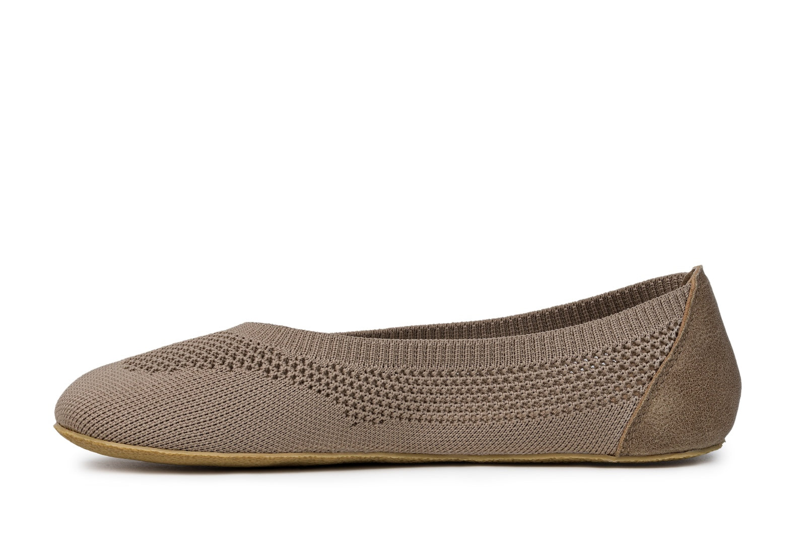Barefoot Knit Ballet Flats Softy Beige
