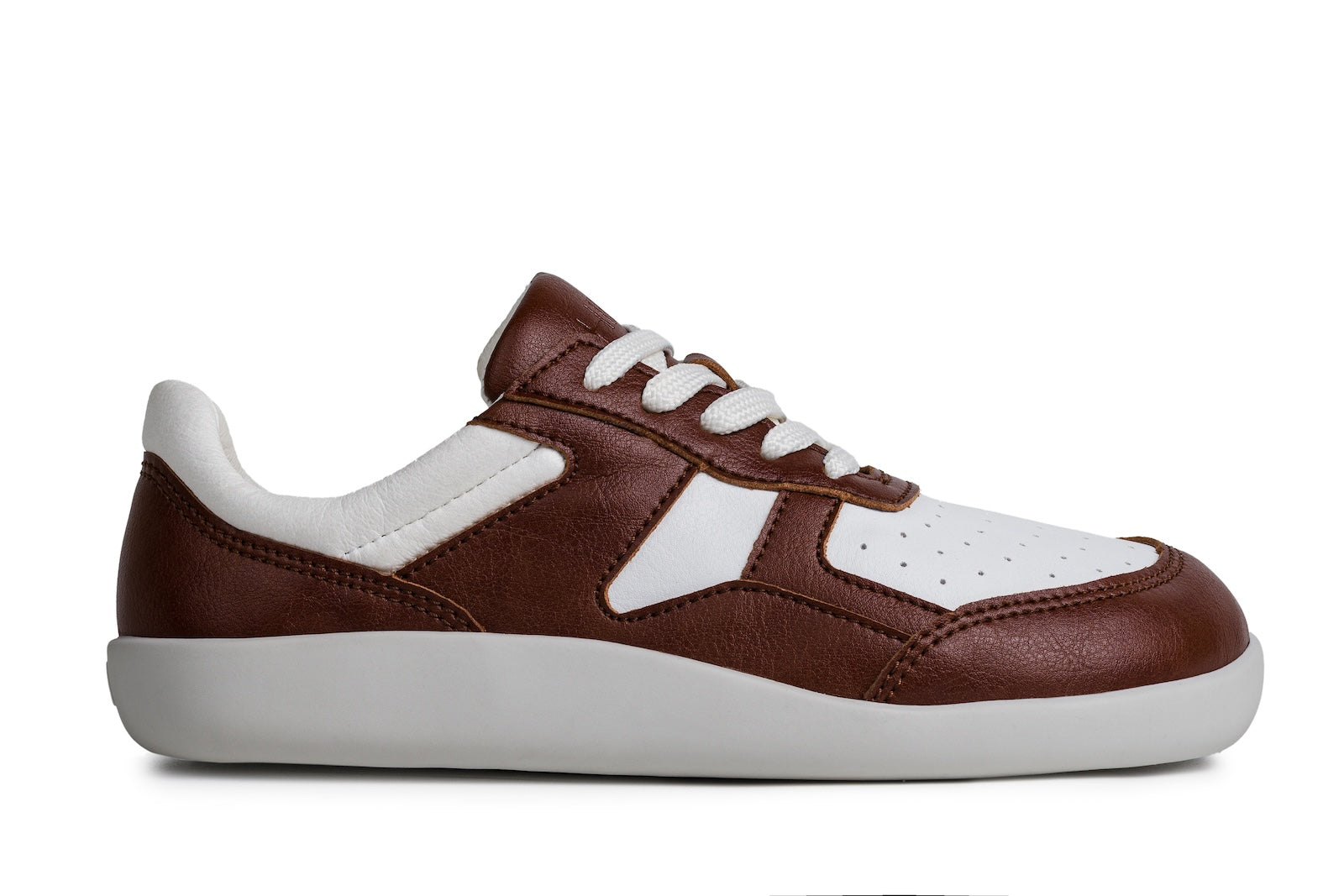 Barefoot Sneakers Yuva Brown & White