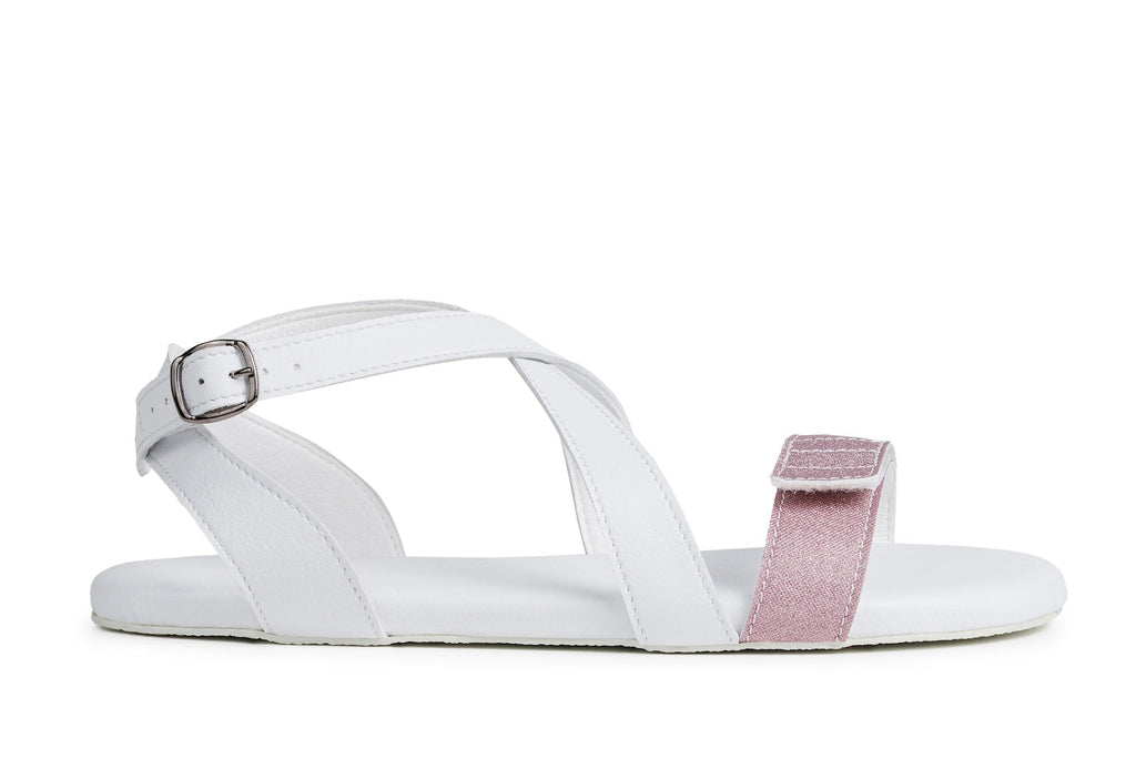 Comfort Sandals Hava Sparkle – White