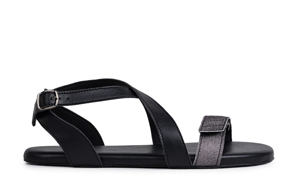 Comfort Sandals Hava Sparkle – Black