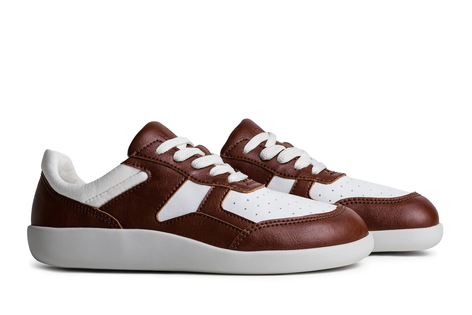 Barefoot Sneakers Yuva Brown & White