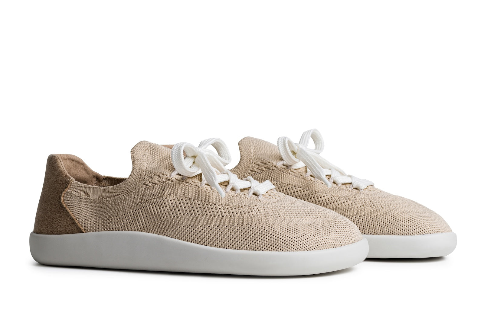 Barefoot Knit Sneakers Softy Beige