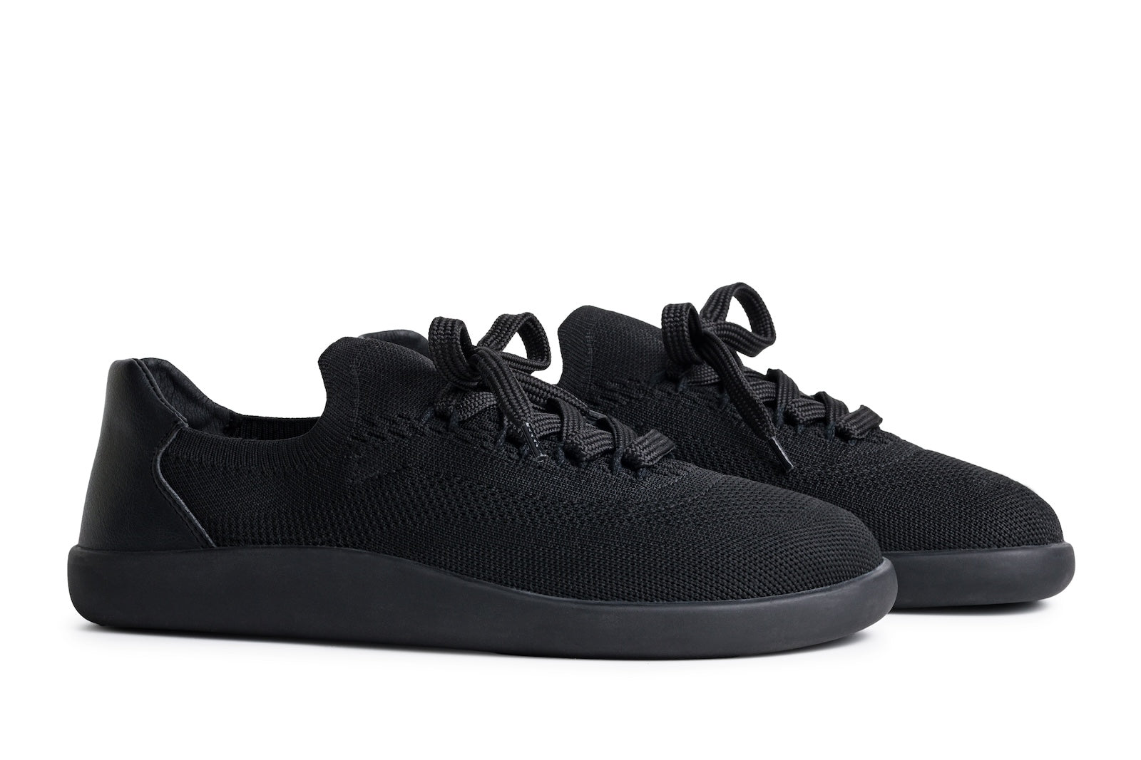 Barefoot Knit Sneakers Softy Black