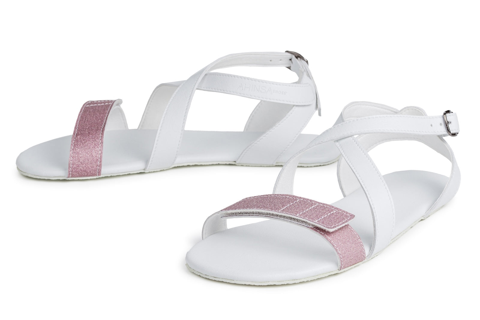 Barefoot Sandals Hava Sparkle – White