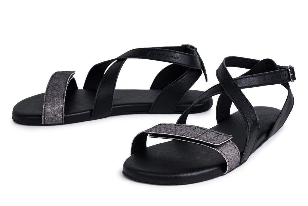 Comfort Sandals Hava Sparkle – Black