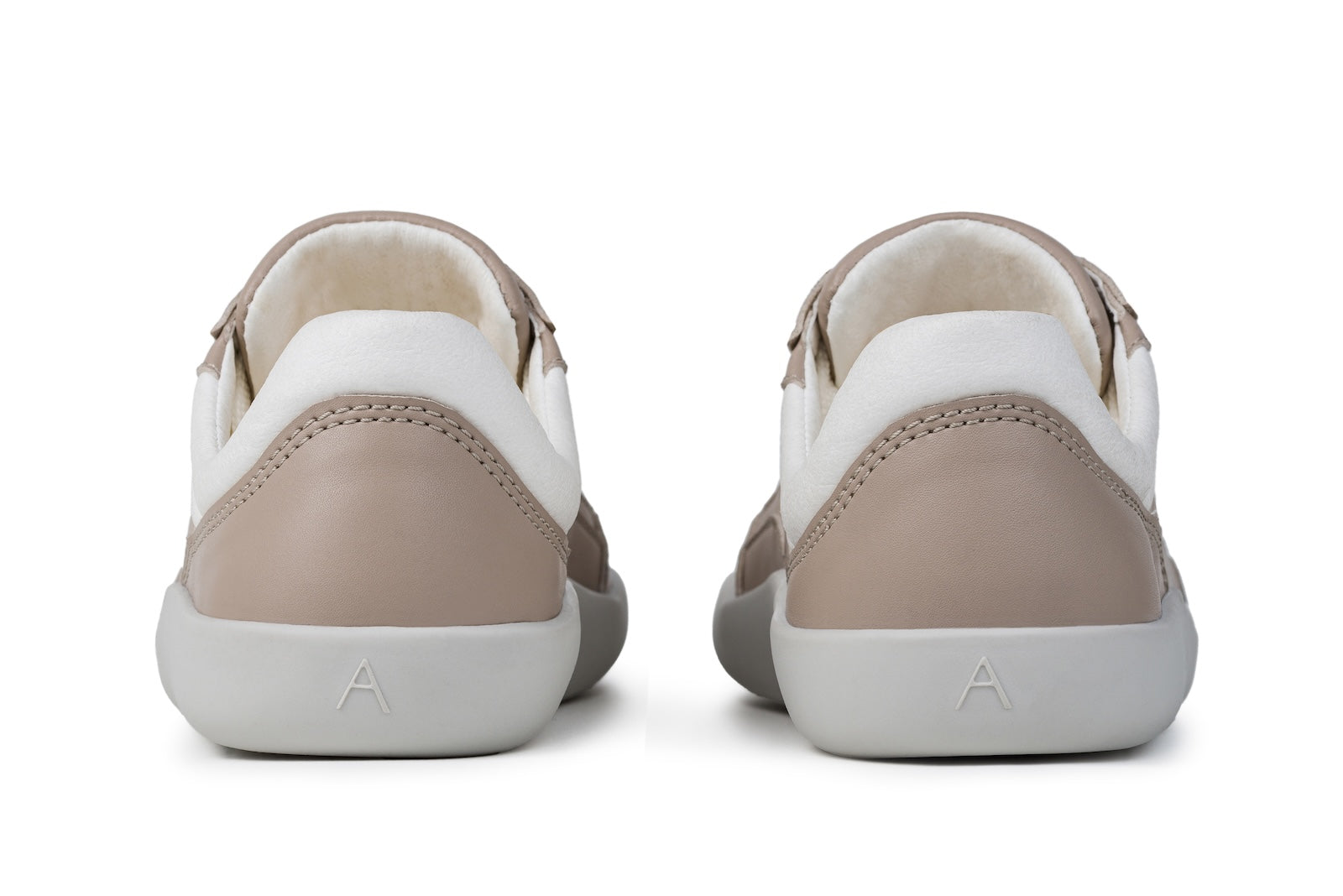 Barefoot Sneakers Yuva Beige & White