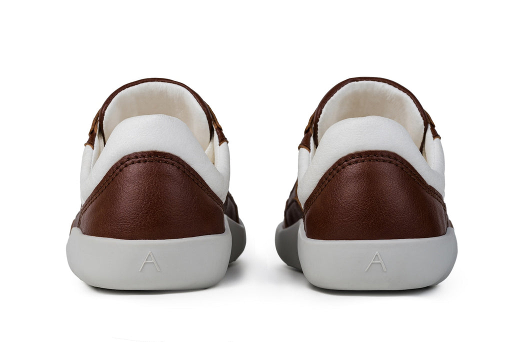 Barefoot Sneakers Yuva Brown & White
