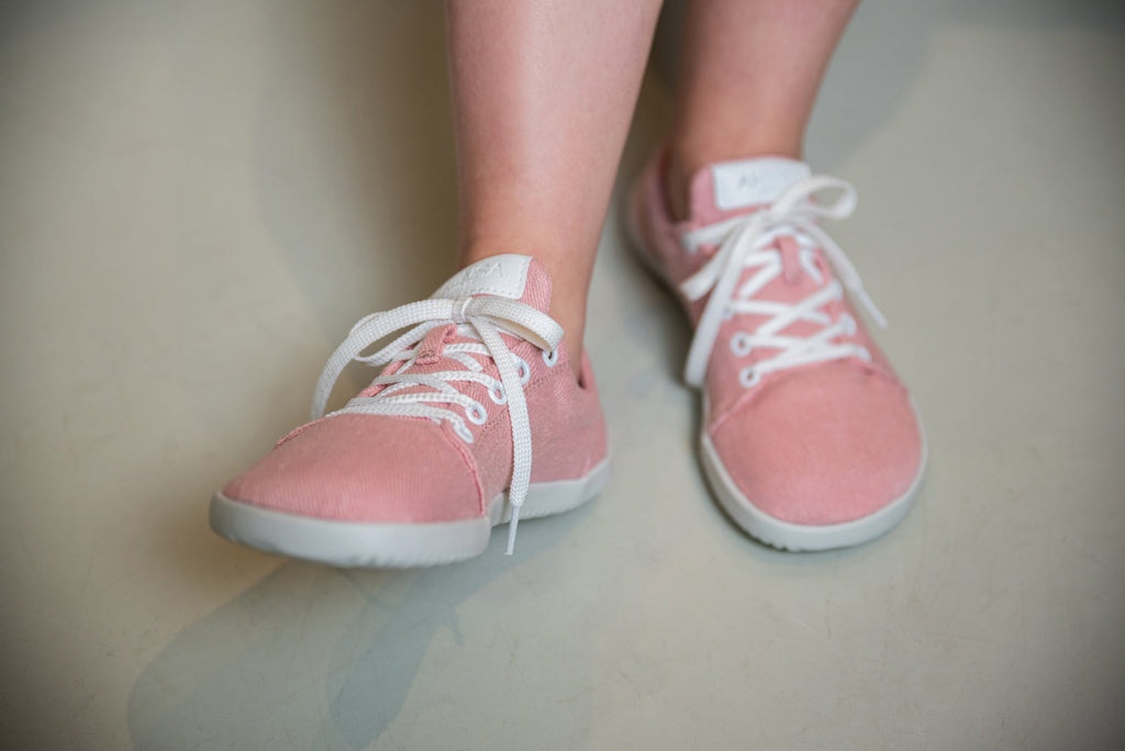 Vida Hemp Comfort pink sneakers