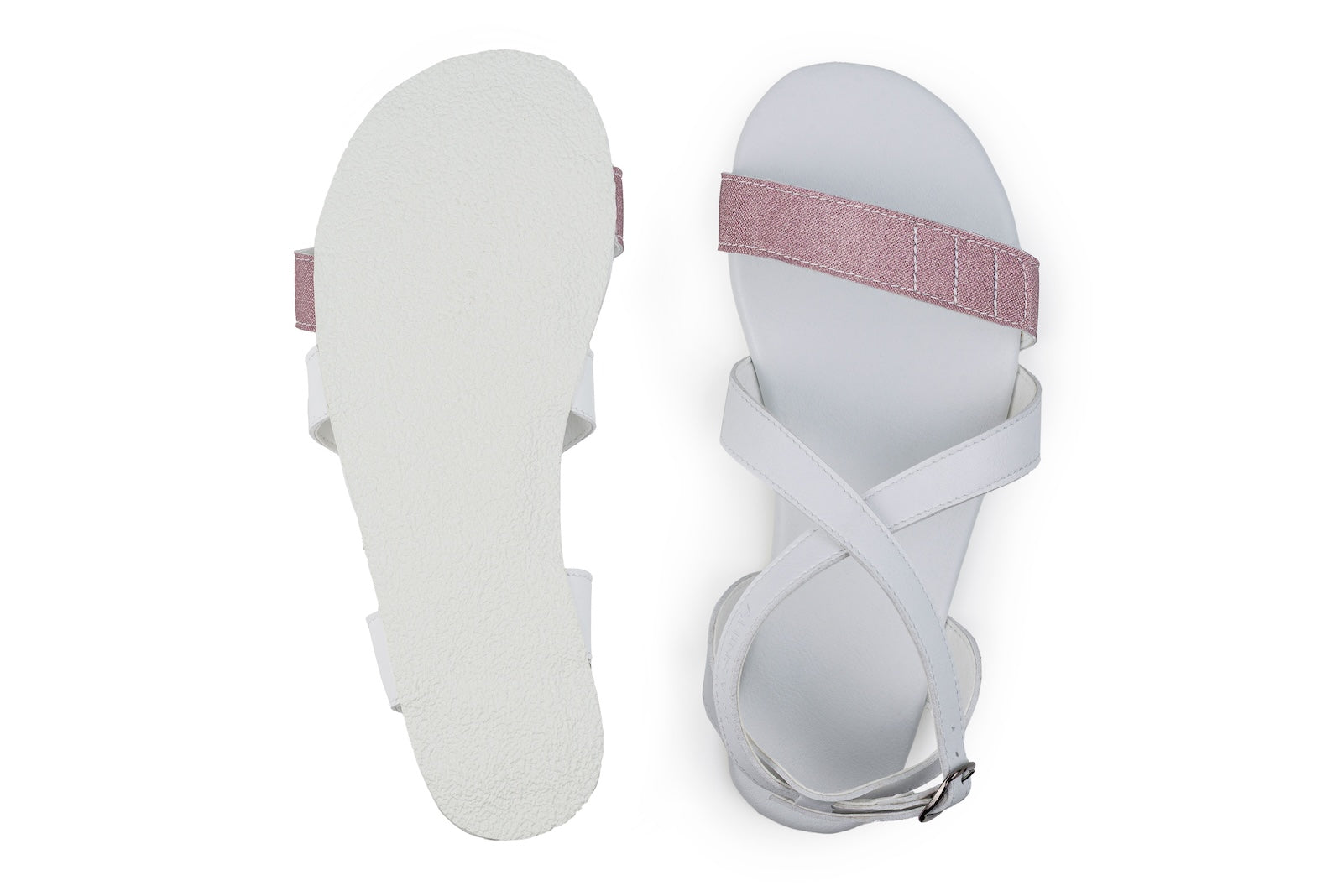 Comfort Sandals Hava Sparkle – White