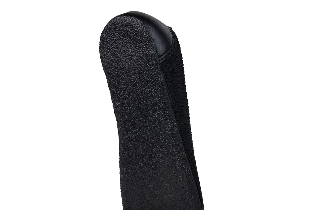 Comfort Knit Ballet Flats Softy Black