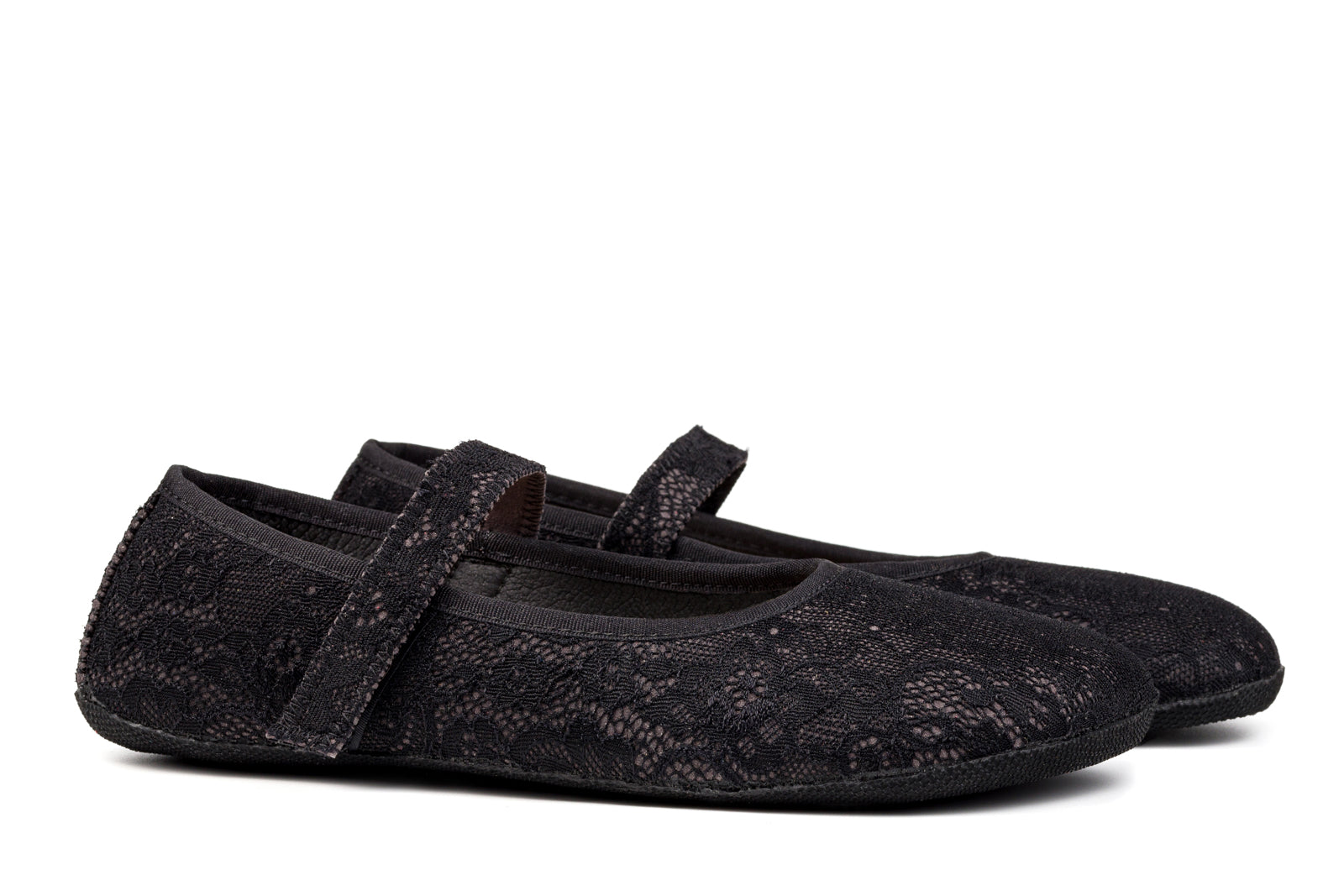 Ananda Barefoot Dress shoes with Black Lace