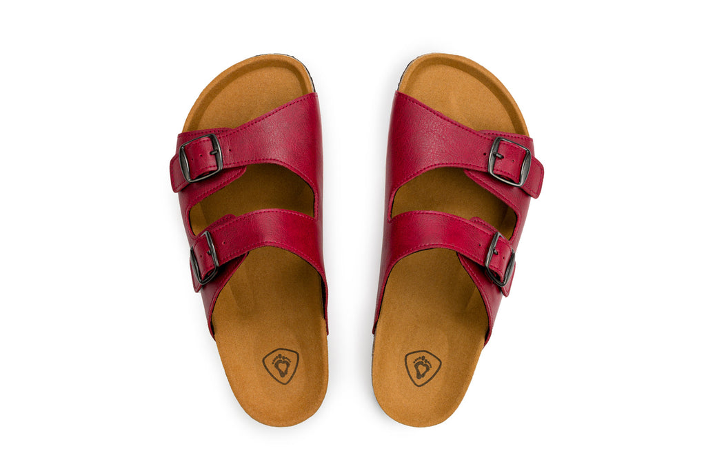 Sandals - Burgundy