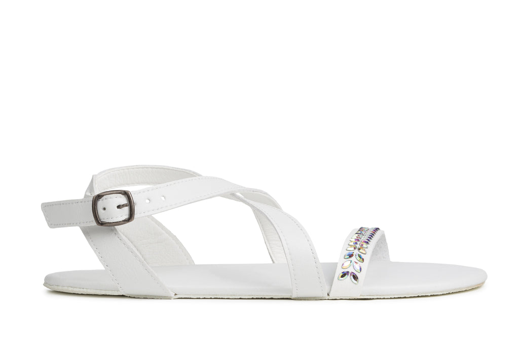 barefoot sandals Hava Preciosa white