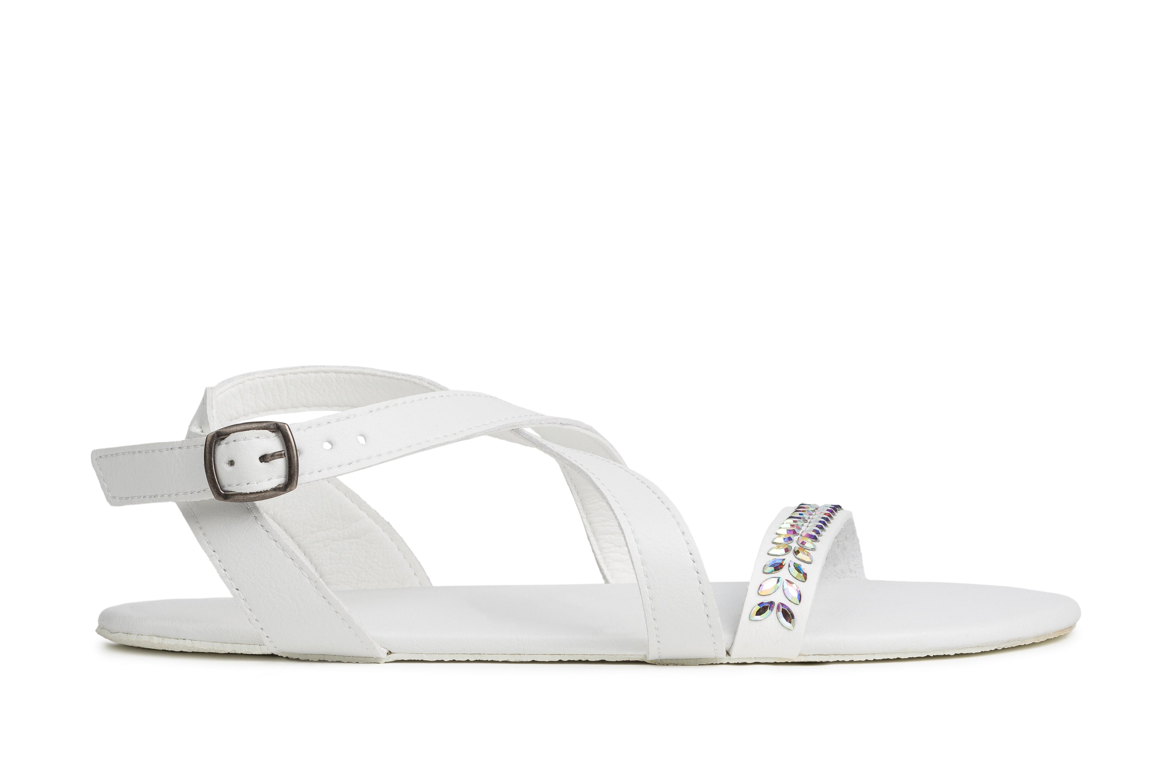 barefoot sandals Hava Preciosa white