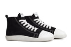 barefoot sneakers Street high-top – Black Hemp