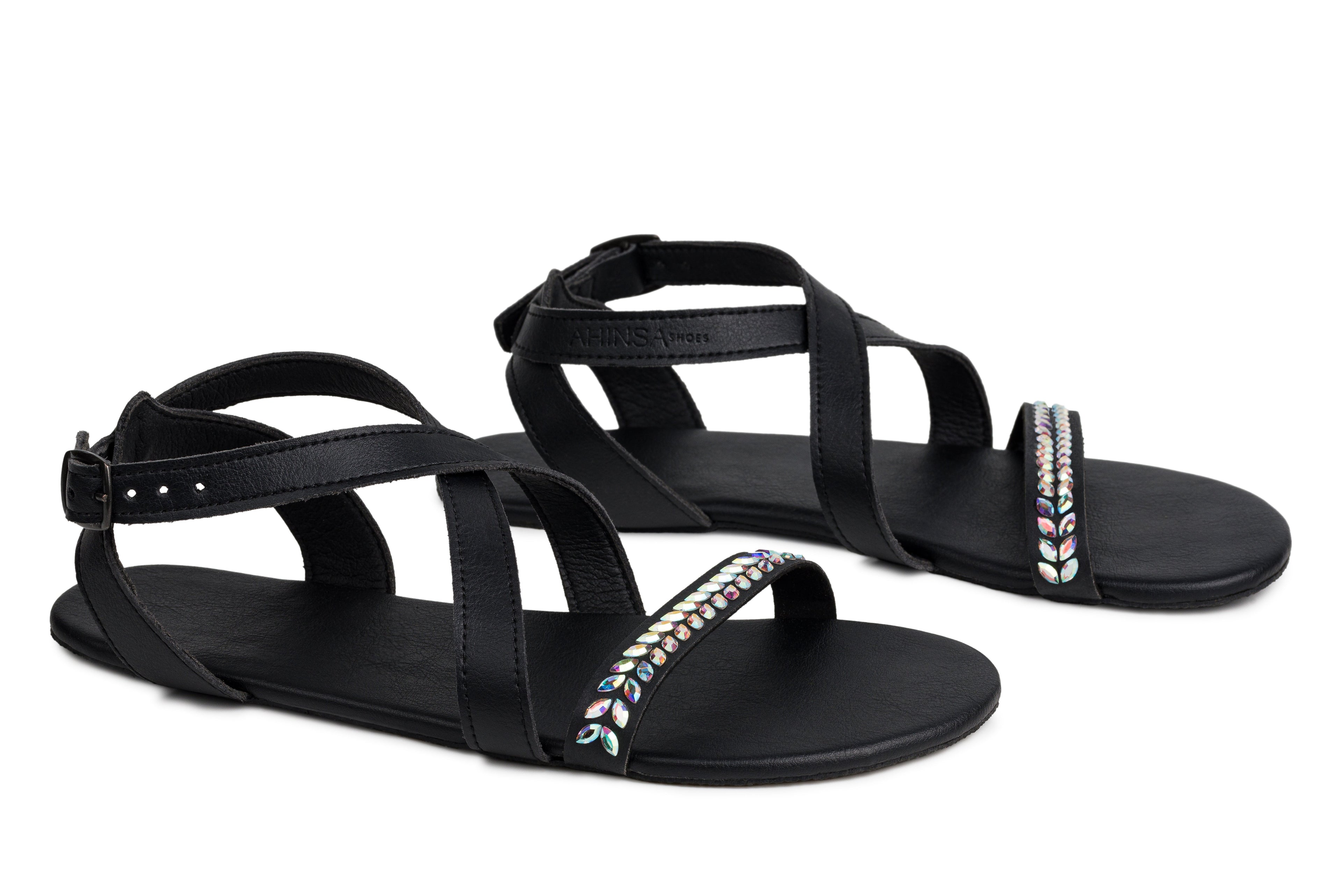 barefoot sandals Hava Preciosa black