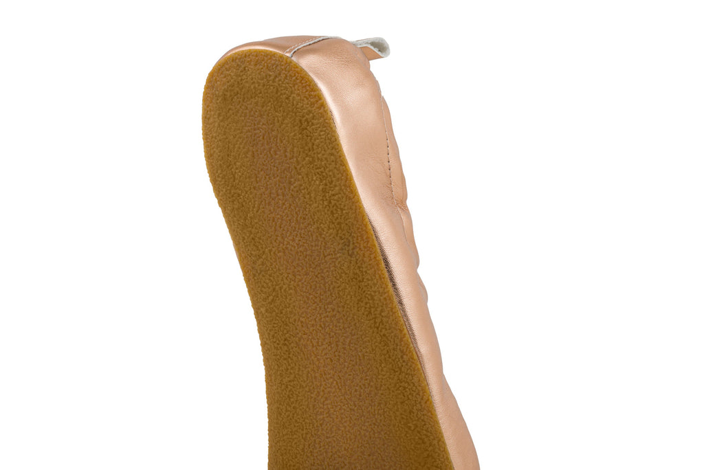 Comfort dress shoes Chic rosegold