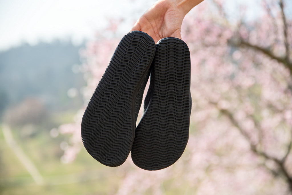 recycled barefoot slip-on sneakers