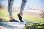 recycled barefoot slip-on sneakers