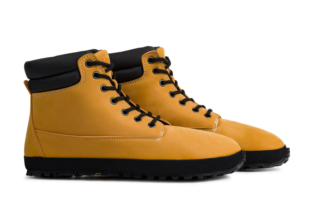 barefoot shoes Shuma Nature mustard nubuck