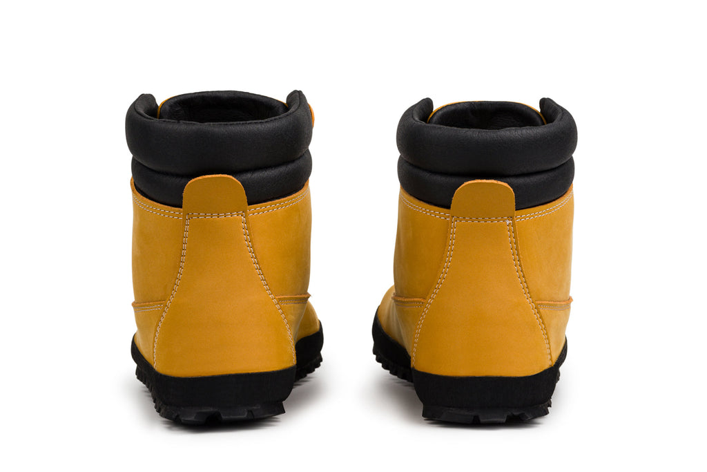 barefoot shoes Shuma Nature mustard nubuck