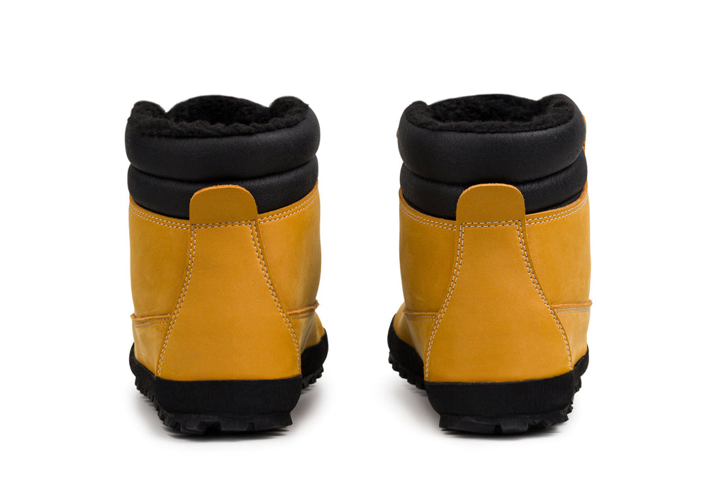 Comfort winter boots Shuma Winter mustard nubuck