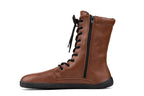 Jaya Comfort Zip-up Boots – Brown