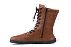 Jaya Winter Comfort Zip-up brown boots