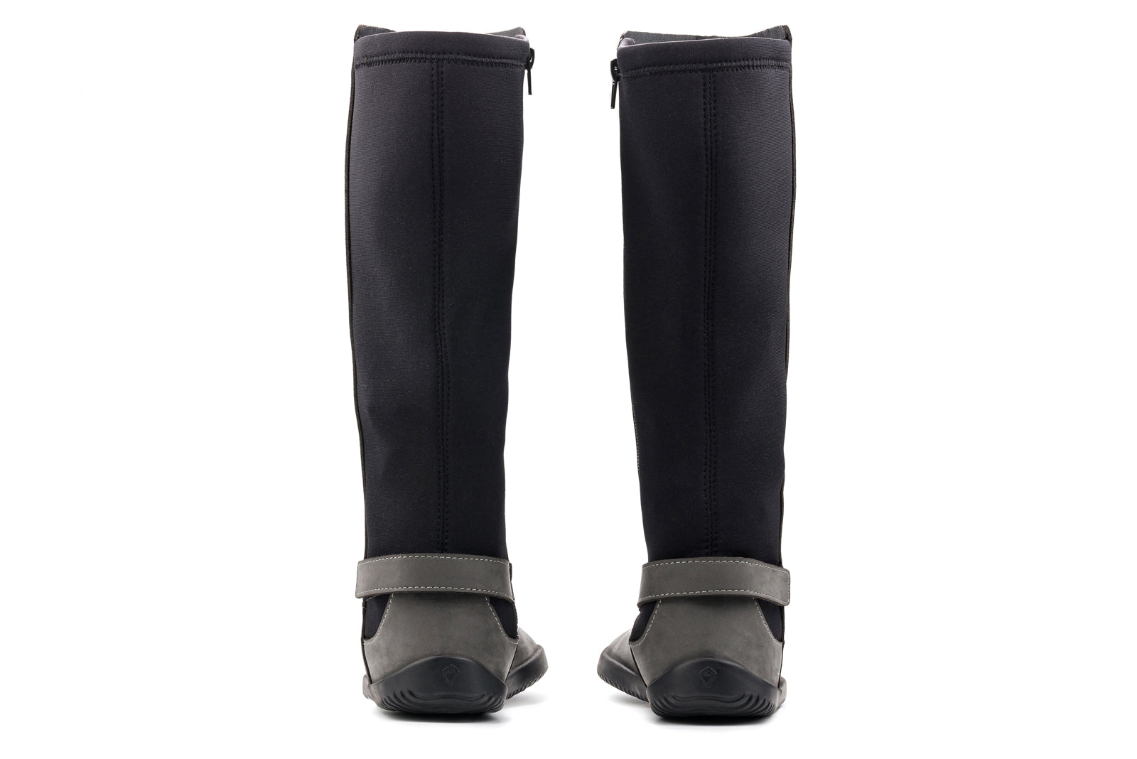 Barefoot Tall Boots – Grey Nubuck