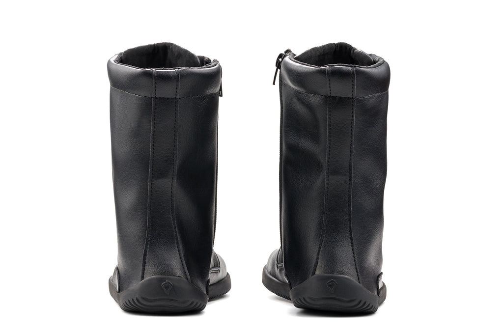 Jaya Comfort Zip-up Boots – Black