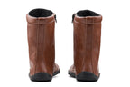 Jaya Comfort Zip-up Boots – Brown