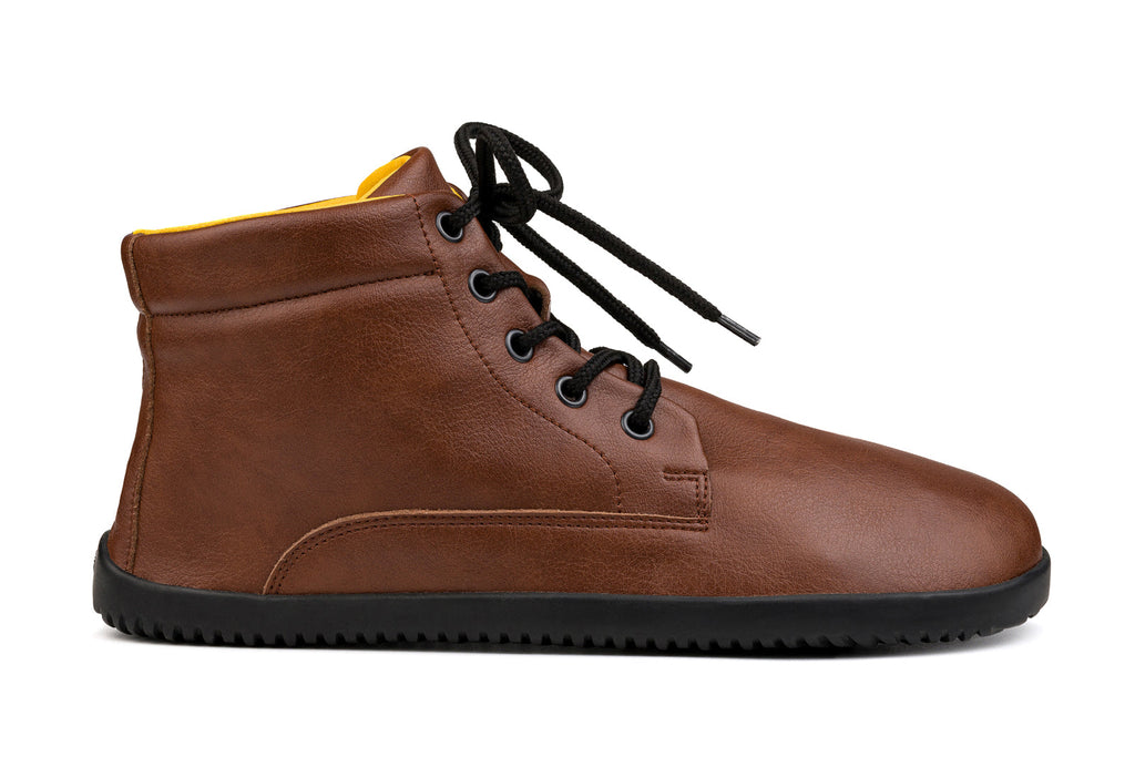 Sundara Ankle Barefoot Boots - Light Brown
