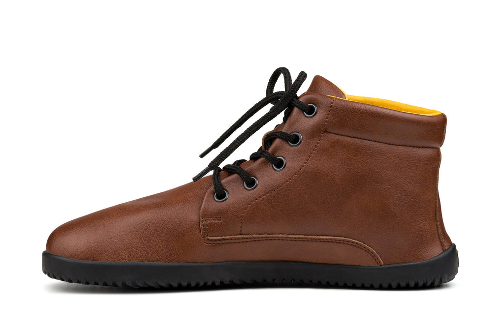 Sundara Ankle Barefoot Boots - Light Brown