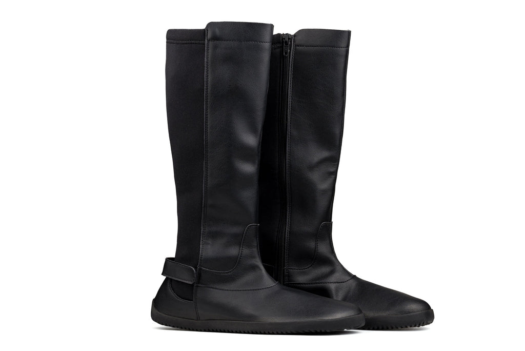 Barefoot Tall Boots - Black