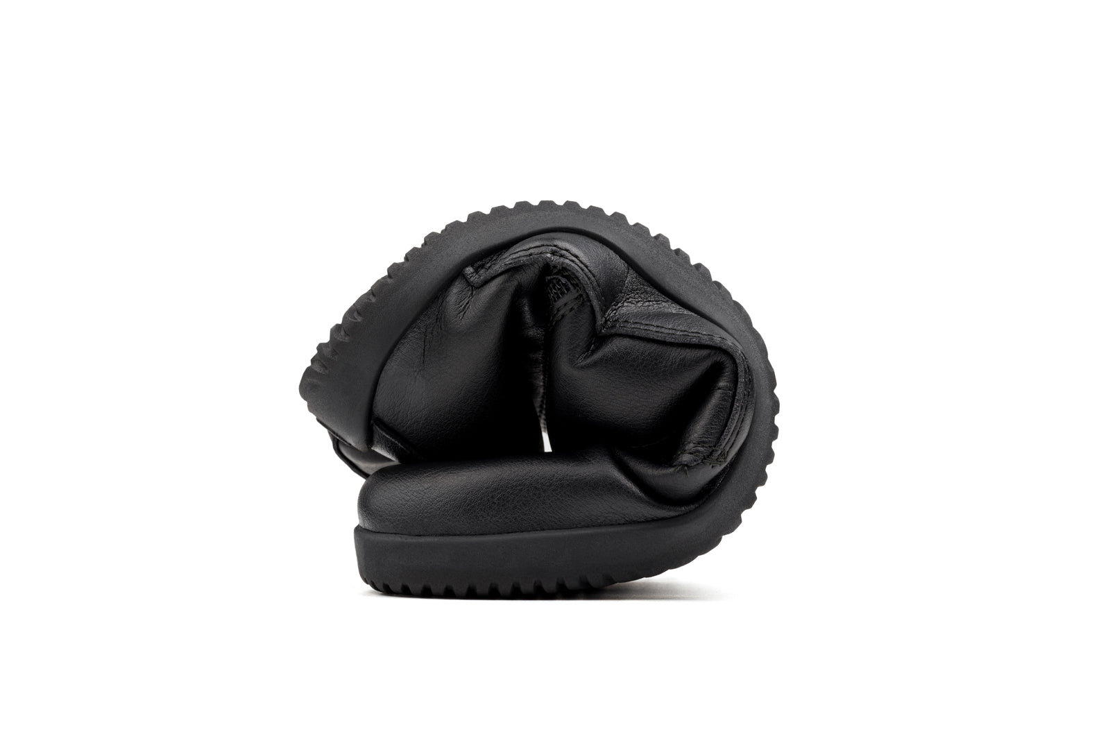 Jaya Barefoot Zip-up Boots – Black